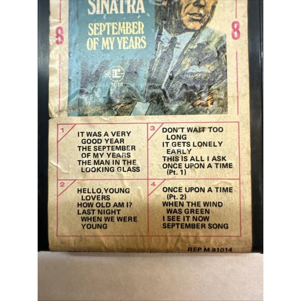 Frank Sinatra September of My Years track Tape Promo Reprise Records RARE